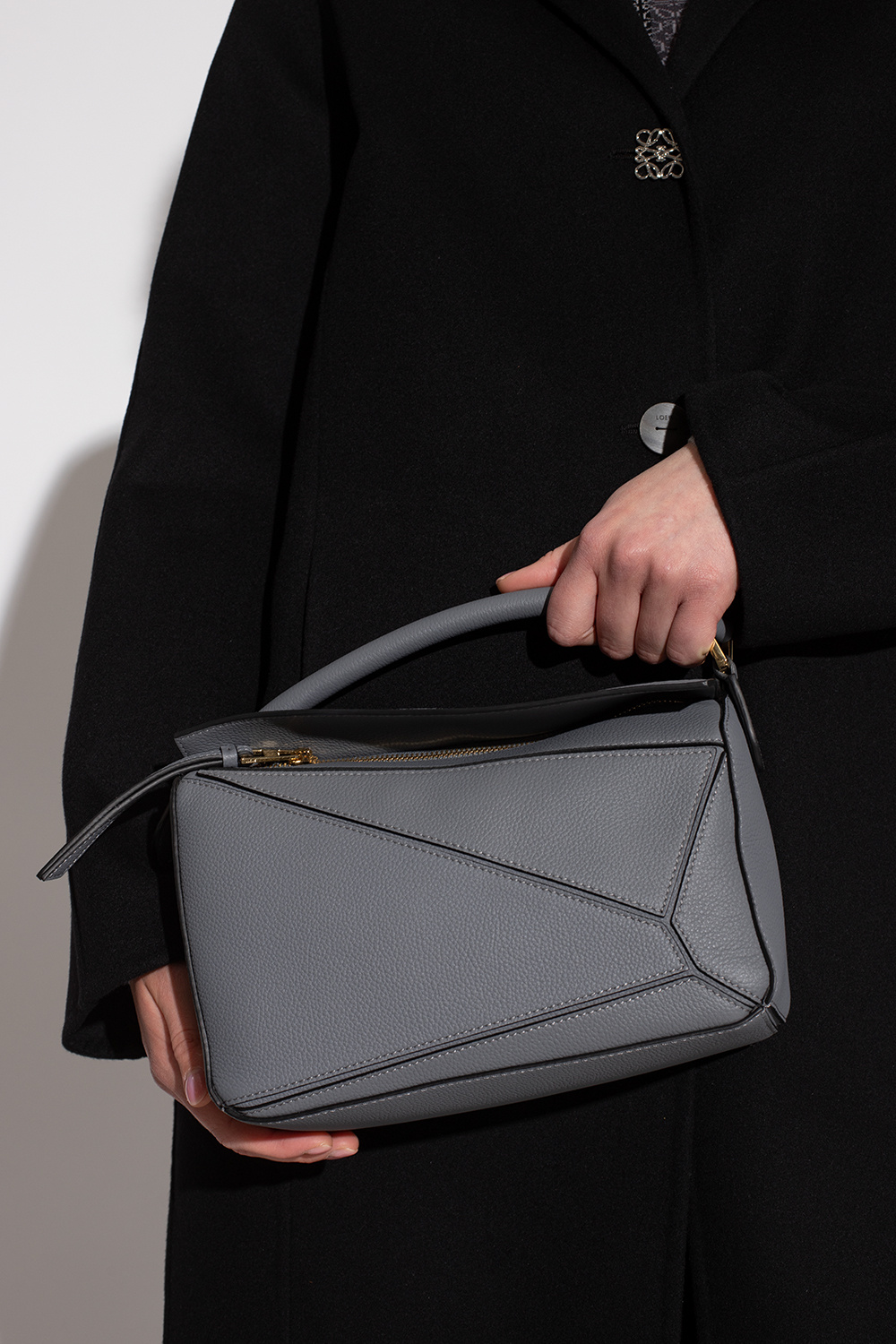 Loewe grey hot sale puzzle bag